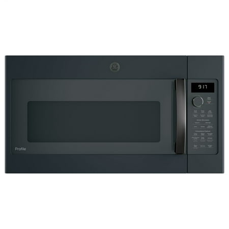 GE Appliances PVM9179FLDS Black Slate Series 30 Inch Over the Range 1.7 cu. ft. Capacity Microwave Oven Black