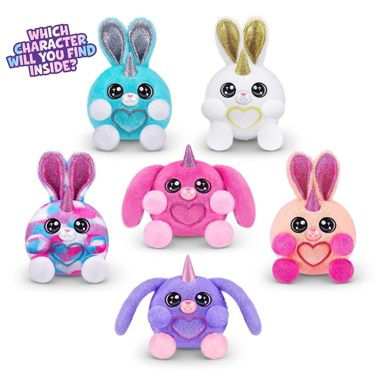 Rainbocorns Bunnycorn Surprise Series 2 – Lot De 2 Peluches – 4 Surprises à Déballer