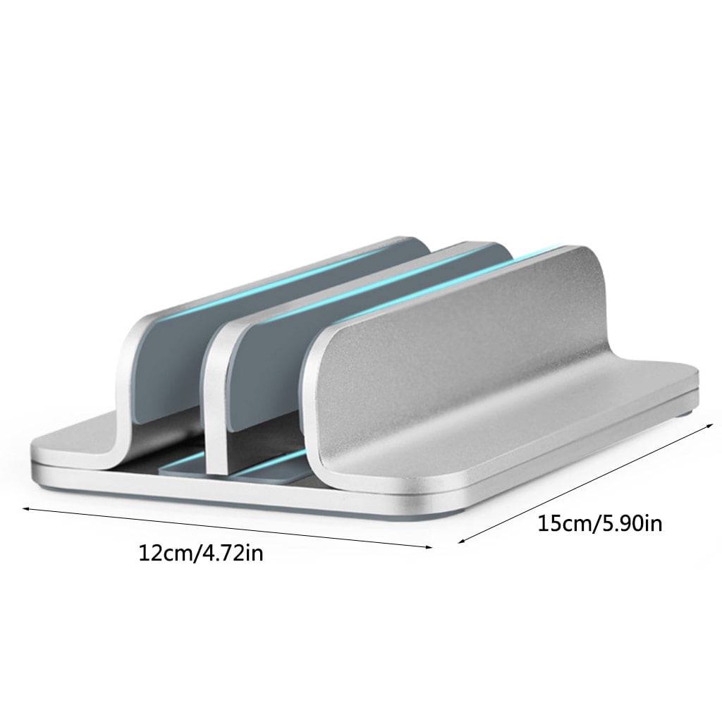 Vertical Adjustable Laptop Holder Width Adjustable Premium Vertical Laptop Stand Desk Management