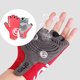 thumbnail image 4 of Guantes de ciclismo Yuarrent medio guantes multicolor impermeable Naranja, 4 of 6