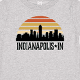 thumbnail image 4 of Inktastic Indianapolis Indiana Skyline Retro Boys or Girls Baby T-Shirt, 4 of 5