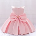 thumbnail image 2 of Baby/Toddler Girls Wrought Cloth Bow Princess Dress, 2 of 6