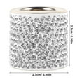 thumbnail image 2 of BEADCEST 2Ud Anillo Ornamental Rhinestone Para Cabecera De Automóvil Con Material Duradero Y Elegante, 2 of 6