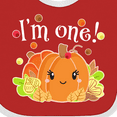 thumbnail image 4 of Inktastic I'm One Pumpkin Birthday Autumn Boys or Girls Baby Bib, 4 of 4