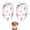 Fairy Princess Butterfly, variant on Dog Bandana 2 Pack,Fairy Princess Butterfly Pattern Bandanas for Dogs,Cat Bandana,Small/ Large Dog Bandana 2 Size,Dog Bandanas