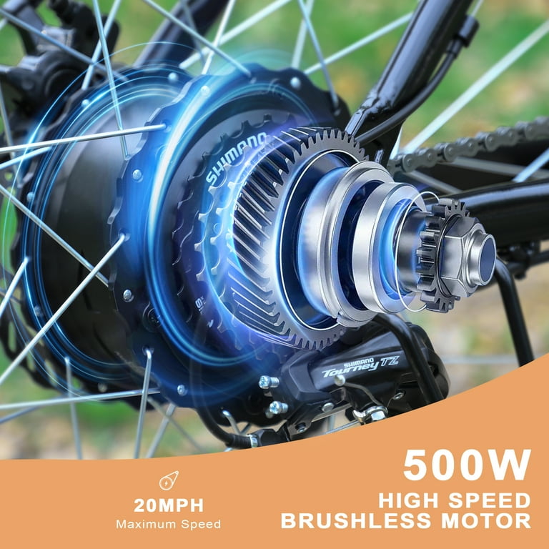 Shimano electric cheap hub motor