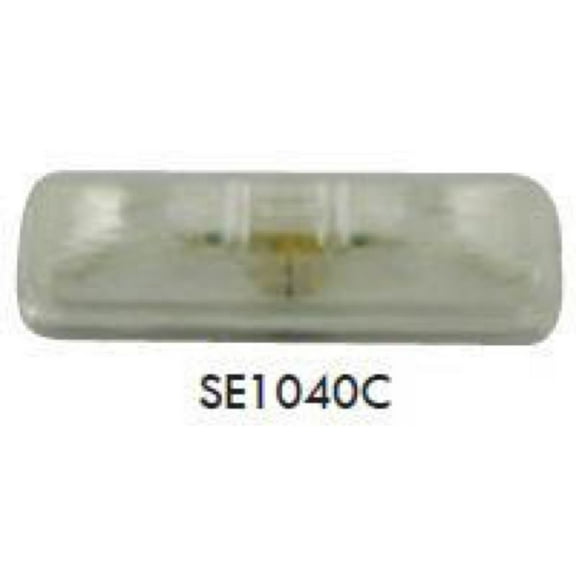 Clear 4" x 1 1/4" Side Marker Lights (1 per pack)