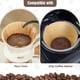 thumbnail image 3 of Filtros de Café, Filtros Cónicos Sin Blanquear, 8-12 Tazas, 200 Unidades, Desechables, de Papel Natural., 3 of 5
