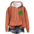 thumbnail image 5 of Womens Sweaters St. Patrick's Day Irish American Flag Hoodie Funny Graphic Casual Long Sleeve Sweatshirt L Size Sweaters For Women, 5 of 6