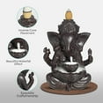 thumbnail image 3 of Incense Burner Handcraft Ceramic Statue Hand Backflow Incense Burner for Home Decor Decoration, 3 of 8
