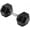 10 Pounds, variant on Rubber Hex Dumbbell Multiple Sizes Weights for Exercise, Fitness, Strength Training, Workout at Home