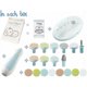 thumbnail image 2 of Lima de uñas eléctrica para bebés 20 en 1 Kit de cortauñas Royal Angels para recién nacidos y adultos, reemplazo adicional incluido (azul) (hy), 2 of 5