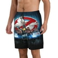 thumbnail image 2 of Ghostbusters Mens Swim Trunks Quick Dry Swim Shorts Mesh Lining Bathing Suits Swimwear Beach Shorts with Pockets, 2 of 7