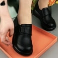 thumbnail image 2 of Women’s Non-Slip Waterproof Work Shoes, Oil-Resistant Kitchen Chef Shoes, Lightweight Flat Slip-On Safety Shoes for Restaurant, Hospital, Cleaning & Daily Work, 2 of 4