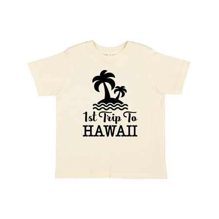 

Inktastic First Trip to Hawaii Vacation Boys or Girls Toddler T-Shirt