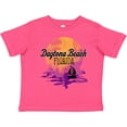 thumbnail image 3 of Inktastic Daytona Beach Florida Sunset Girls Toddler T-Shirt, 3 of 5