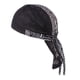thumbnail image 3 of Pañuelo de cabeza de pirata de algodón, gorra para quimio, pérdida de cabello, cáncer, sueño, ciclismo, gorras de equitación, turbante musulmán, pañu , Negro, 3 of 6