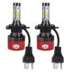 thumbnail image 1 of Faros delanteros LED EV16 H4 de 4 lados con brillo mejorado, IP67 a prueba de agua y luz blanca fría de 6000 K, 1 of 8