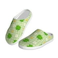 thumbnail image 2 of Lsque St Patrick's Day11 Pattern Womens Comfort Cotton on Scuff With Memory Foam and Anti-skid Sole Slipper-39/40, 2 of 7