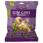 The Ginger People GIN GINS Sweet Ginger Gummies - 1lb - Pack of 1