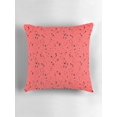 thumbnail image 6 of Ryan; Pink and Black Polka Dots Throw Pillow Cover 45x45cm – Trendy Decorative Cushion Case for Bedroom, Teens Room, 6 of 7