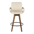 thumbnail image 2 of Tabouret de comptoir moderne milieu-du-siècle Cosmo, de LumiSource, 2 of 8