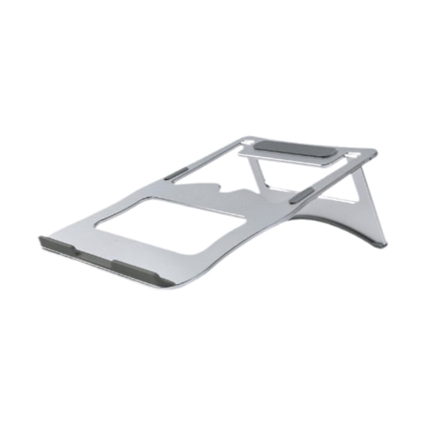 Alfombrilla de ordenador con almohadilla antideslizante, almohadilla de refrigeración universal silenciosa para ordenador portátil, para dormitorio, Plata
