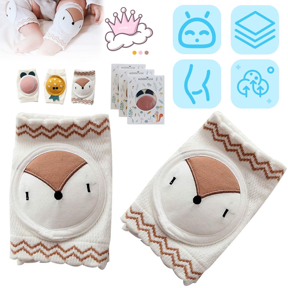 Baby Knee Pads AntiSlip Crawling Pads Knee Protect Adjustable