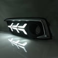 thumbnail image 3 of Geloo LED DRL Daytime Running Fog Light Bumper Streaming Turn Signal for 2019 Honda Civic, 3 Colors, White/Yellow/Blue, 3 of 6