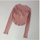 thumbnail image 3 of Camiseta deportiva de manga larga sin costuras para mujer, camiseta sin mangas para Yoga, gimnasio, entrenamiento, ejercicio, camisola, 3 of 6