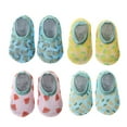 thumbnail image 2 of Travelwant 4Pairs Baby Anti Slip Non Skid Socks Grip for Infant Toddler Girls Slipper, 2 of 7