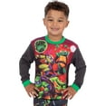 thumbnail image 3 of Teenage Mutant Ninja Turtles Boys Long Sleeve Pajamas Sizes 6-14, 3 of 8