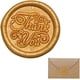 thumbnail image 2 of Pegatinas de sello de cera NQ 50 con diseño de firma de agradecimiento y amor, 2 of 5