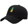 thumbnail image 2 of Pineapple Men Women Dad Hat Baseball Cap Baseball Visor Cap Unisex Hat, 2 of 4