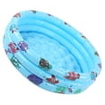 thumbnail image 3 of Piscine pour Bébé en Matériau PVC Épais Bleu Portable Jeu d'Eau Intérieur Extérieur, 3 of 8