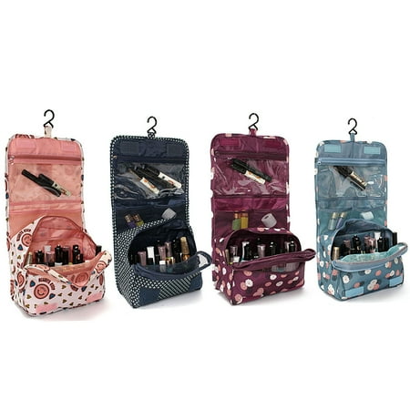 Meigar Portable Hanging Toiletry Bag Travel Organizer Meigar Portable Hanging Toiletry Bag Travel Organizer Carry Tote Cosmetic For Women Makeup