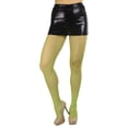 thumbnail image 5 of ToBeInStyle Women's Sexy Fishnet Pantyhose Sheers Hosiery - Neon Green - One Size Plus, 5 of 5