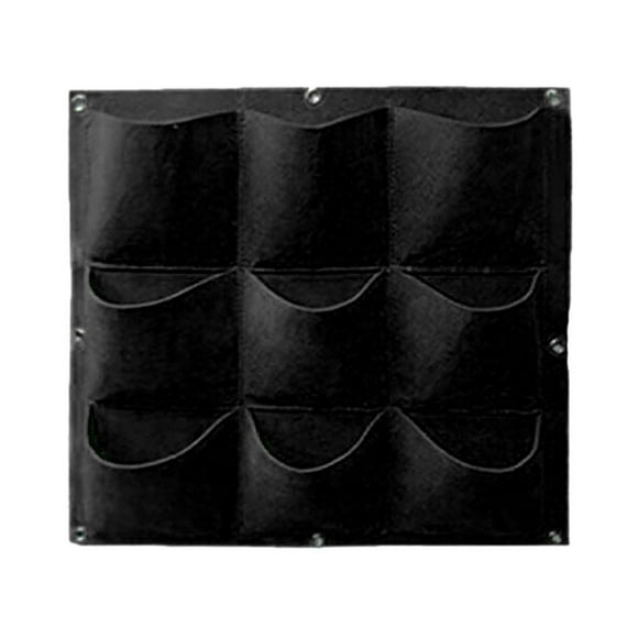 Agiferg Vertical Greening Hanging Wall Garden Plant Pot Bag Planter 9/18 Pocket