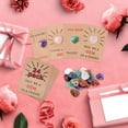thumbnail image 4 of CCOCC Valentines Day Gem Gifts for Kids,24 Pack Prefilled Valentine's Day Cards with Heart-shaped Gemstone for School Classroom Class Party Favor,Valentine Rock Crystal Gift, 4 of 7