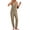 Khaki, variant on Fantaslook Womens Pajamas Sets V Neck Tank Tops and Long Pants Two Piece Lounge Sets Summer Oufits Loungewear