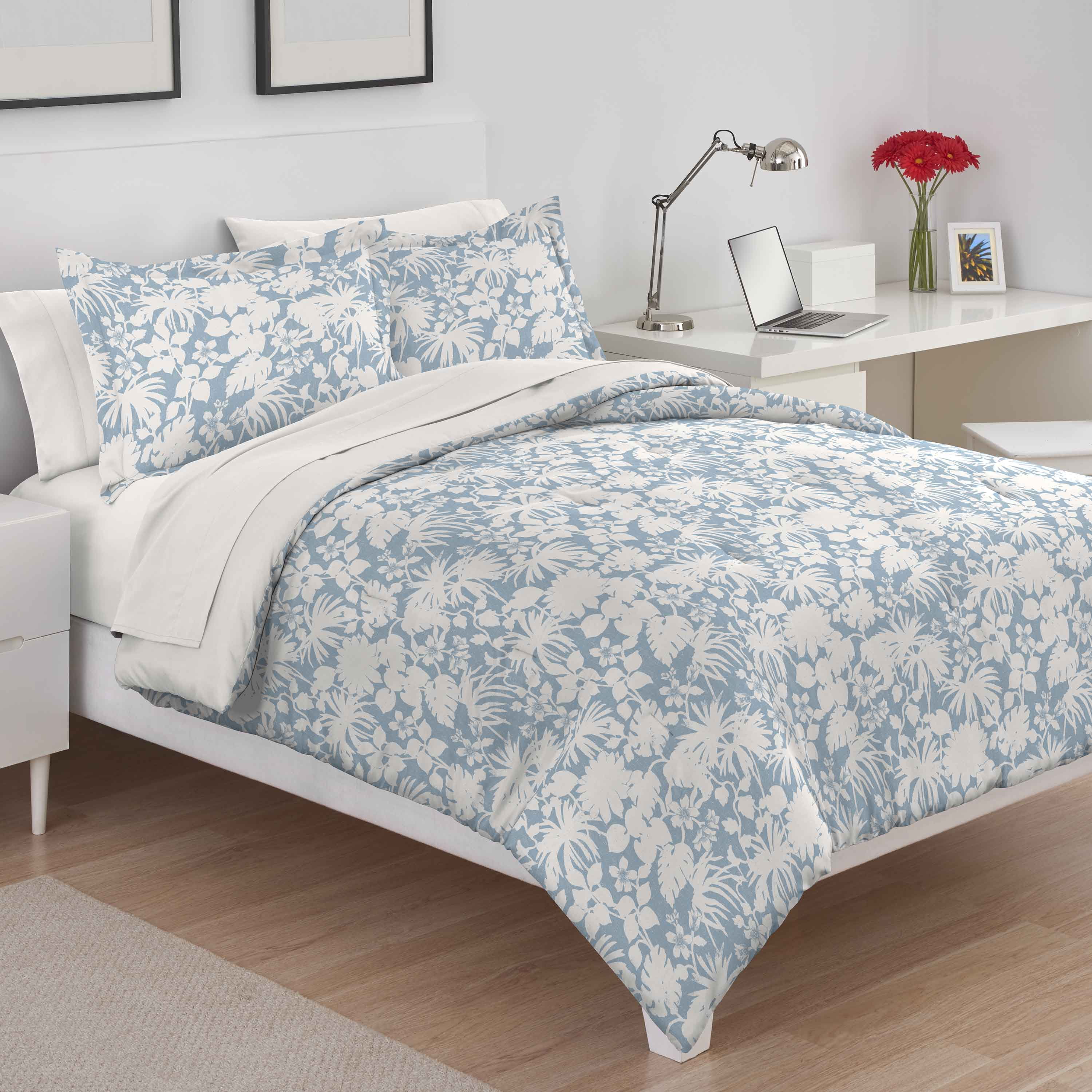Martex Amelia Full/Queen Blue Comforter Set