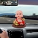thumbnail image 5 of Adorno de Monje Pequeño con Energía Solar Figura de Cabeza Asintiendo para Mesa Ventana Coche Hogares Restaurantes Hoteles Cafeterías ANGGREK  Otros, 5 of 8