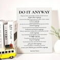 thumbnail image 4 of Inspirational Canvas Wall Art Motivational Do It Anyway Quote Canvas Print Positive Canvas Painting Office Home Wall Decor Framed Gift 12x15 Inch, 4 of 5