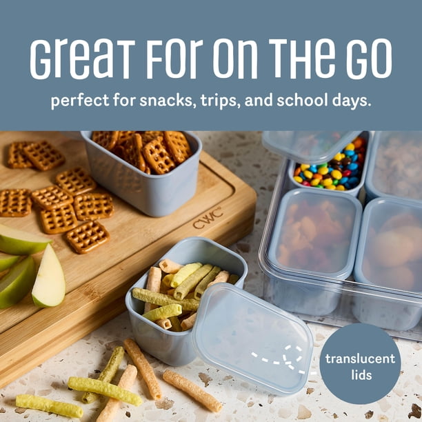 Cook With Color 8-Compartment Snackle Box, Charcuterie and Snack