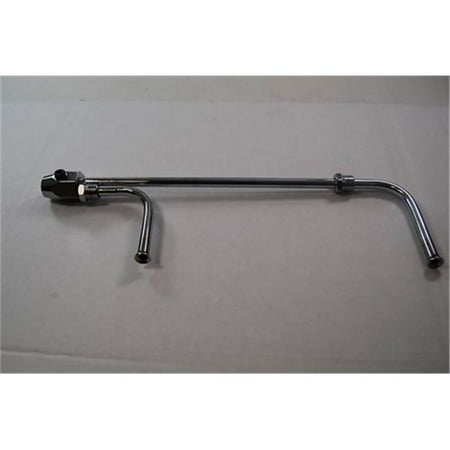 Chrome Plated Fuel Line - R2197X Chrome Fuel Line for Holley Quad