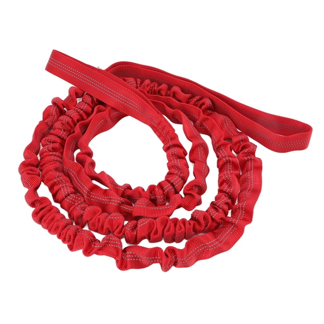 Bike Tow Bar, Cycling Bike Tow Rope 2.7m Natural Length Stretchable Design Quick Installation For Training For Walking Red