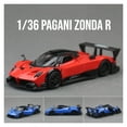 thumbnail image 2 of MAE 1/36 Pagani Zonda R Super Sport Racing 5'' Toy Car Model for Children Diecast Miniature Collection Gift For Boys Kid, 2 of 7