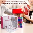 thumbnail image 2 of Makartt 2pcs Nail Art Foil Gel Glue with 20 Colorful Holographic Flower Print Nail Foil Sheets Kit Nail Transfer Stickers Foil Adhesive, 2 of 7