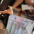 thumbnail image 1 of unbranded Bolsa Organizadora De Malla Gris Para Playa Fácil Y Material Transpirable, 1 of 6