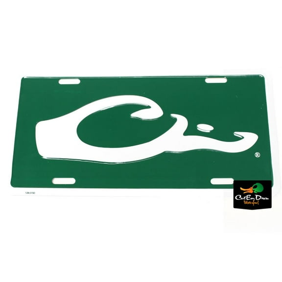 DRAKE WATERFOWL LOGO LICENSE PLATE